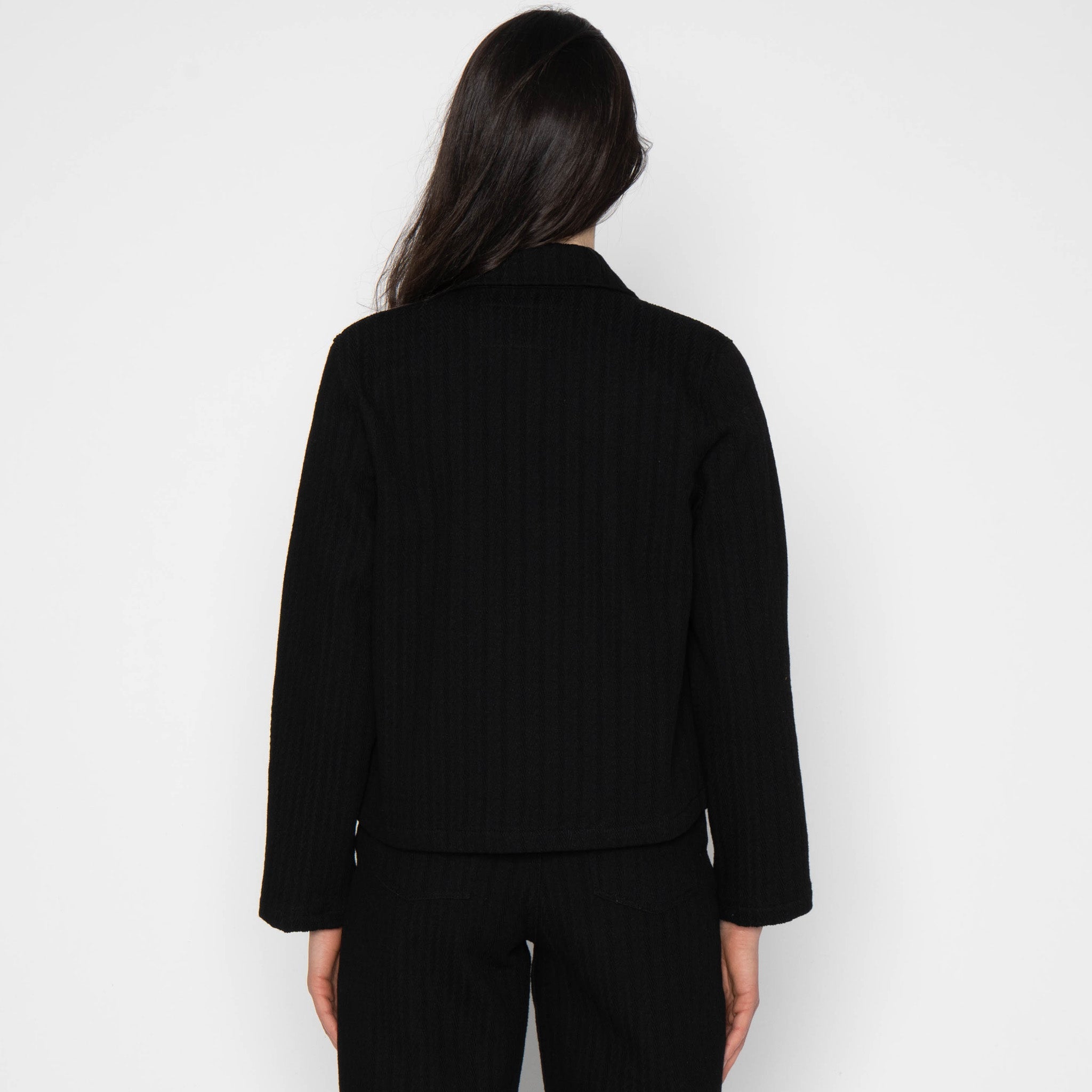 Gracie Jacket - Black Sugiaya