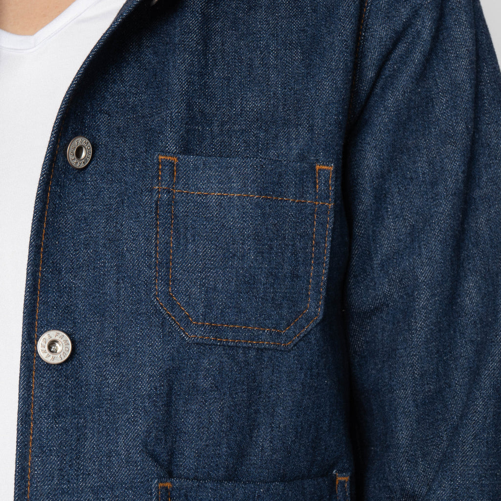 Gracie Jacket - Archive Blue - Indigo by Naked & Famous Denim