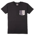 Pocket Tee - Black + Indigo Jacquard - Indigo by Naked & Famous Denim