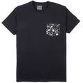 Pocket Tee - Black + Cat Strokes by Naked & Famous Denim