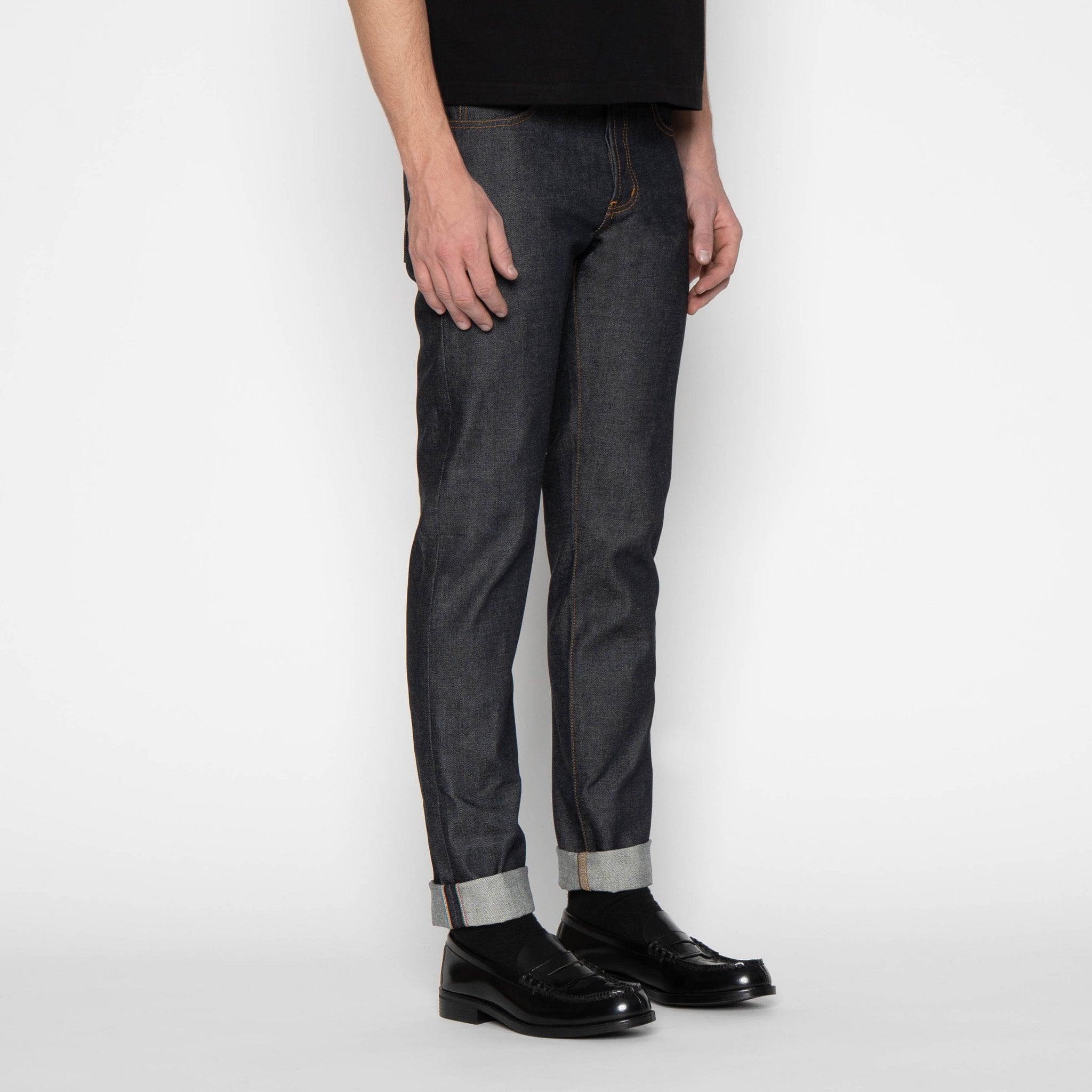 Super Guy - Dia De Los Muertos Selvedge - Bat by Naked & Famous Denim