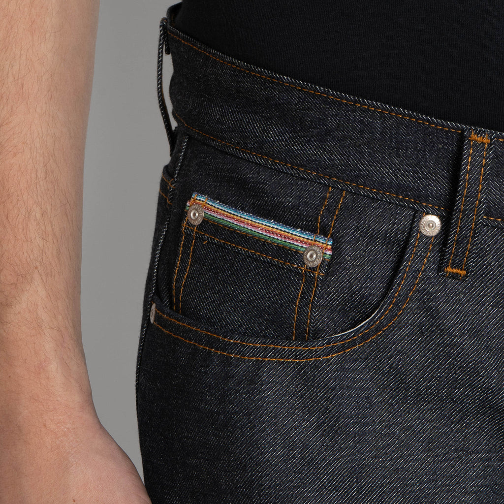 Easy Guy - Dia De Los Muertos Selvedge - Bat by Naked & Famous Denim