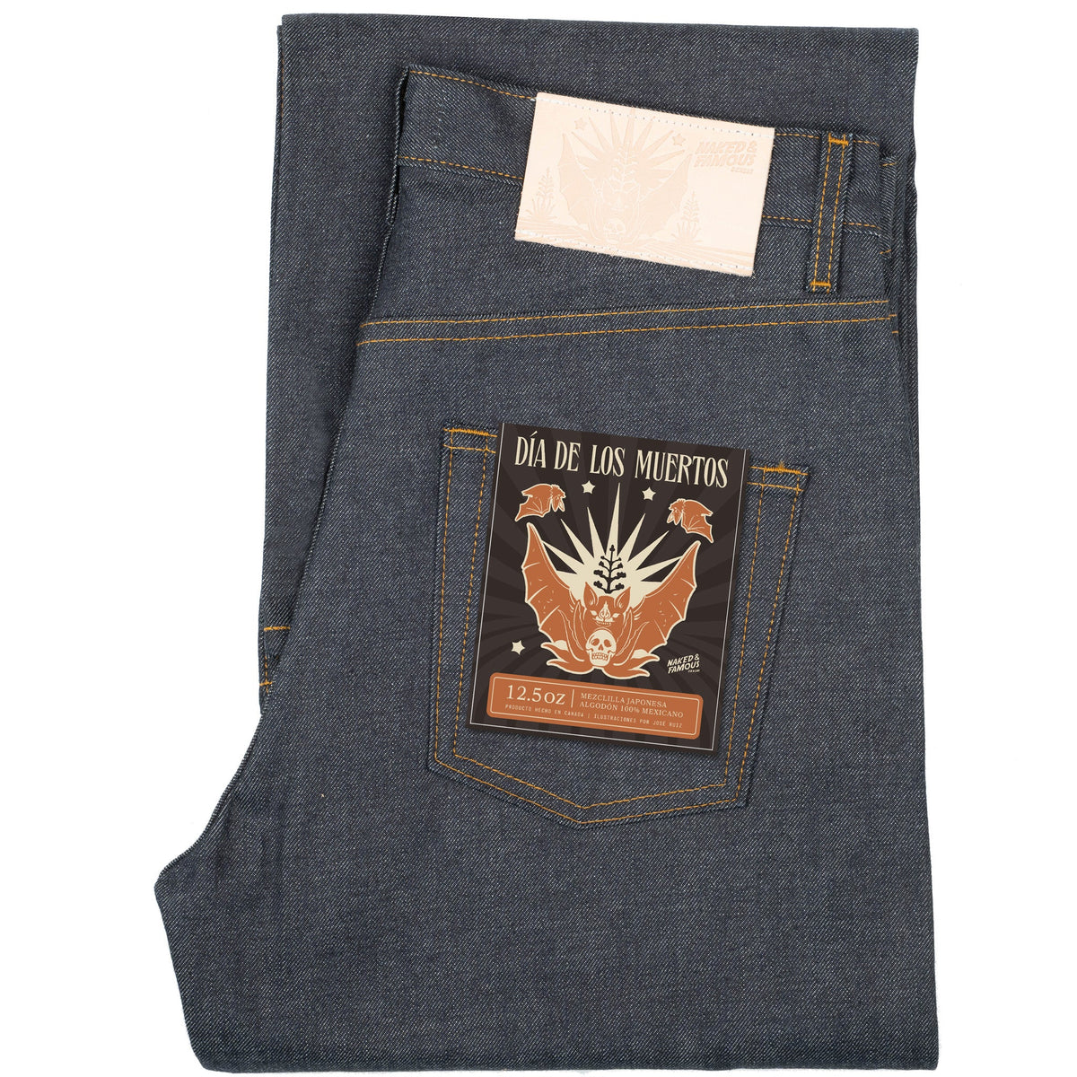 Strong Guy - Dia De Los Muertos Selvedge by Naked & Famous Denim