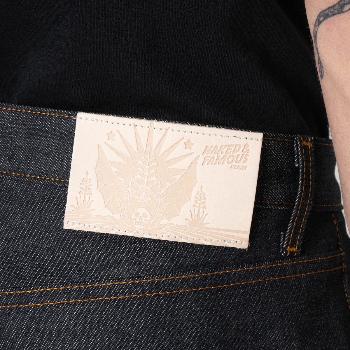 Strong Guy - Dia De Los Muertos Selvedge by Naked & Famous Denim