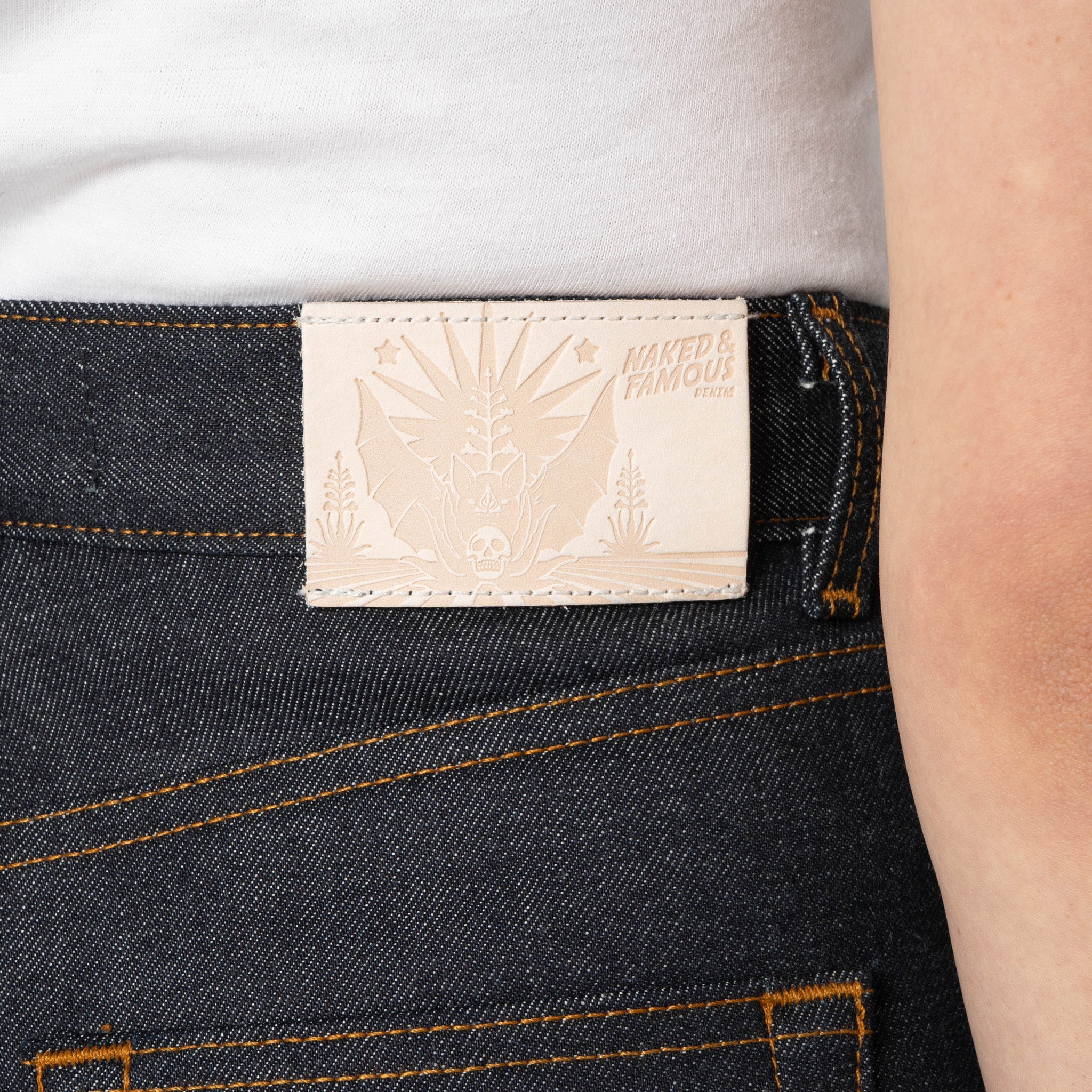 True Girl - Dia De Los Muertos Selvedge by Naked & Famous Denim