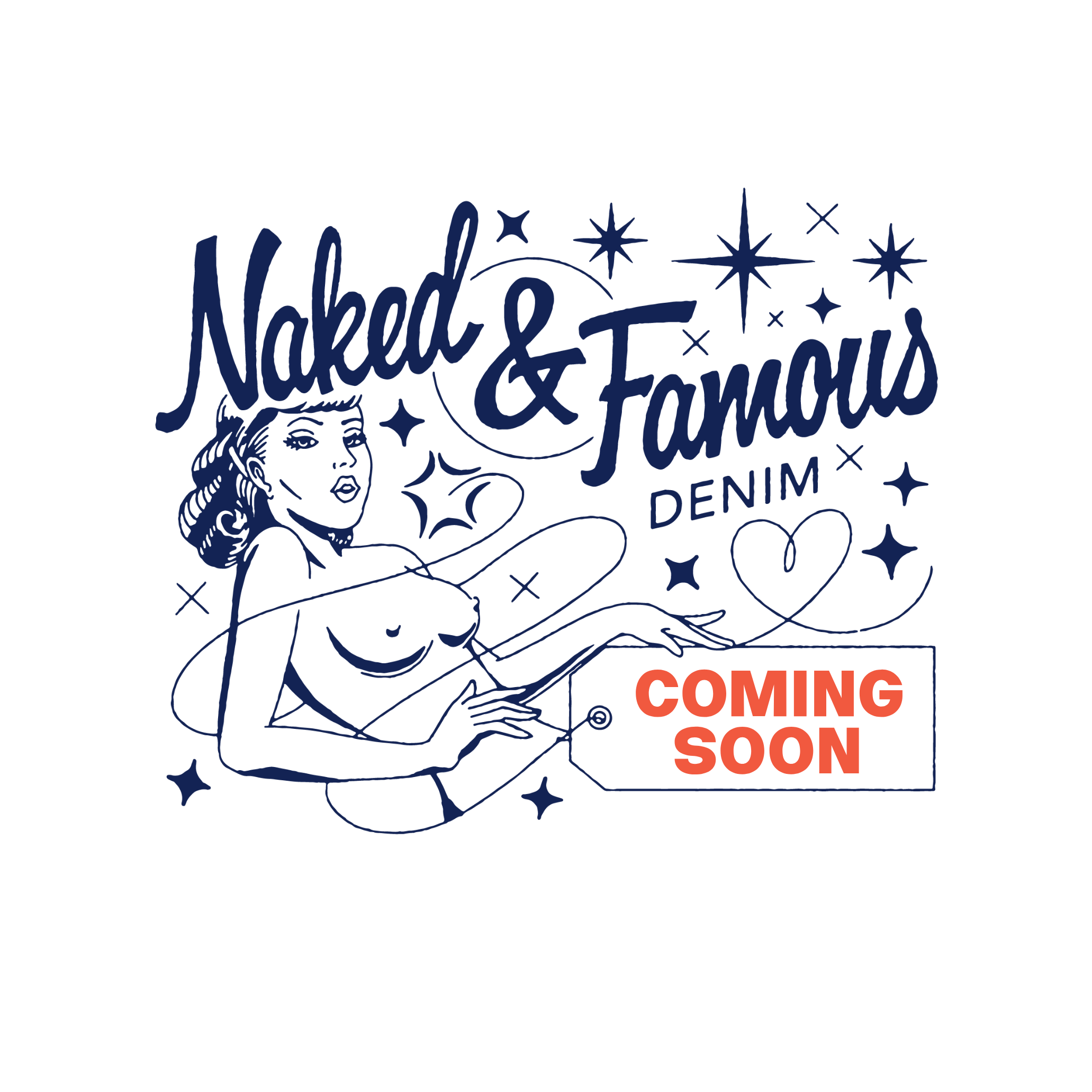 Strong Girl - Vintage Blues Selvedge - Indigo by Naked & Famous Denim