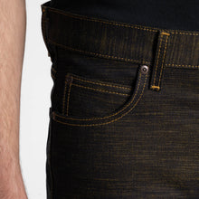 Load image into Gallery viewer, Super Guy - King Ghidorah: The Three-Headed Monster Denim by Naked &amp; Famous Denim
