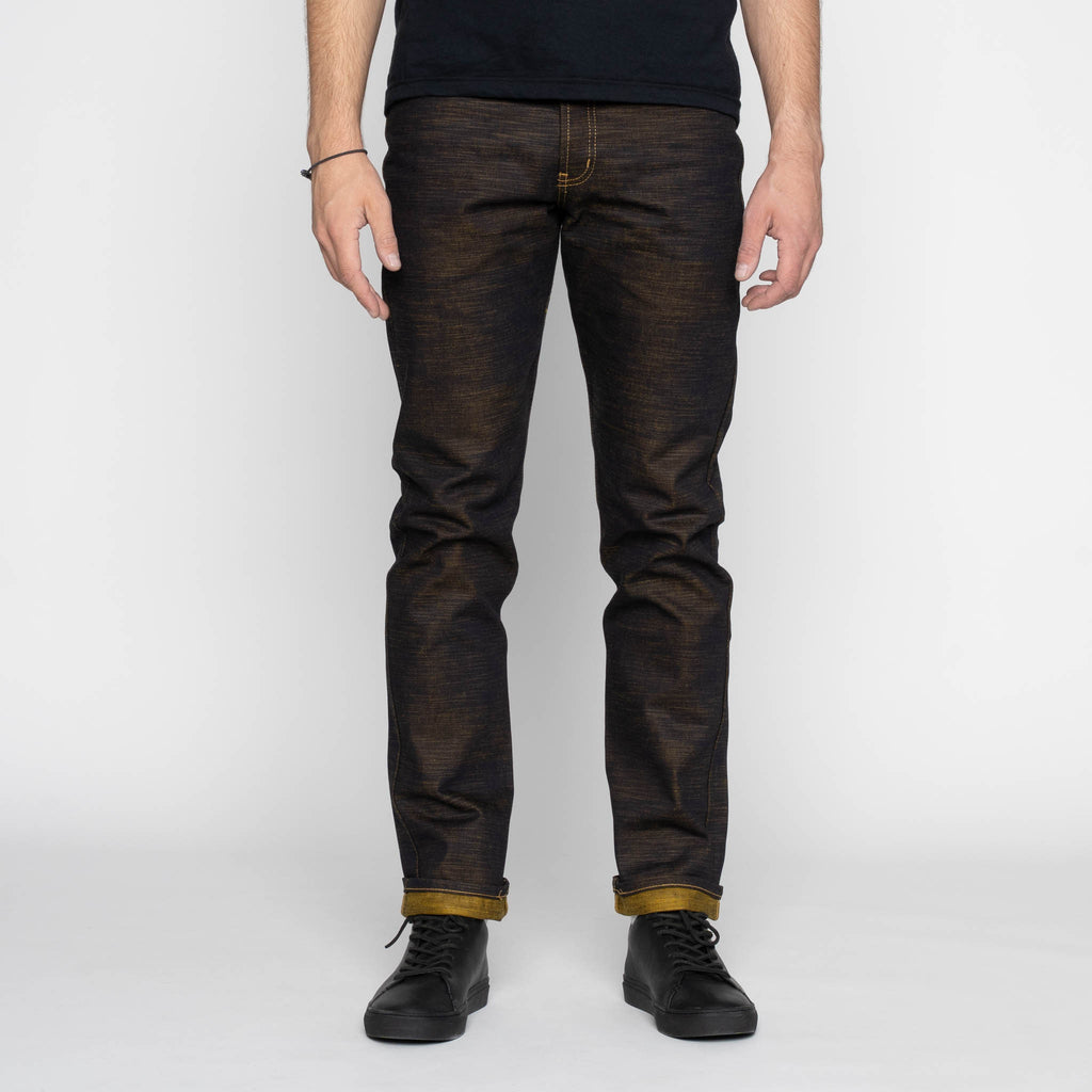 Weird Guy - King Ghidorah: The Three-Headed Monster Denim by Naked & Famous Denim