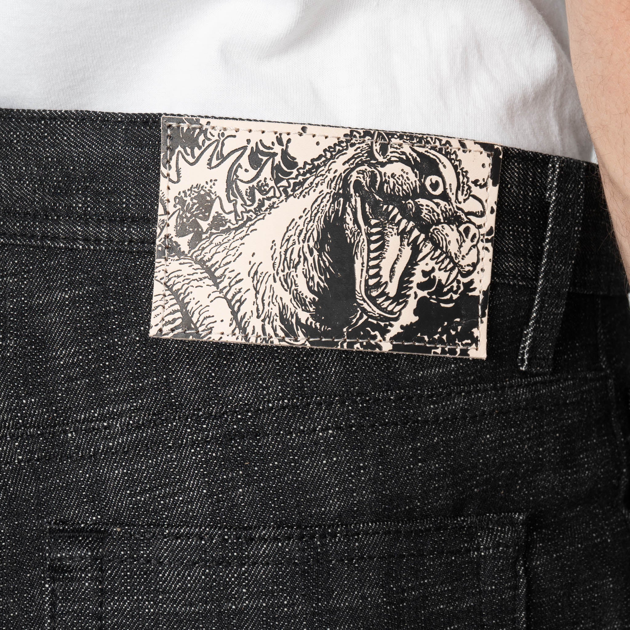 Weird Guy - 1954 Godzilla - Black by Naked & Famous Denim