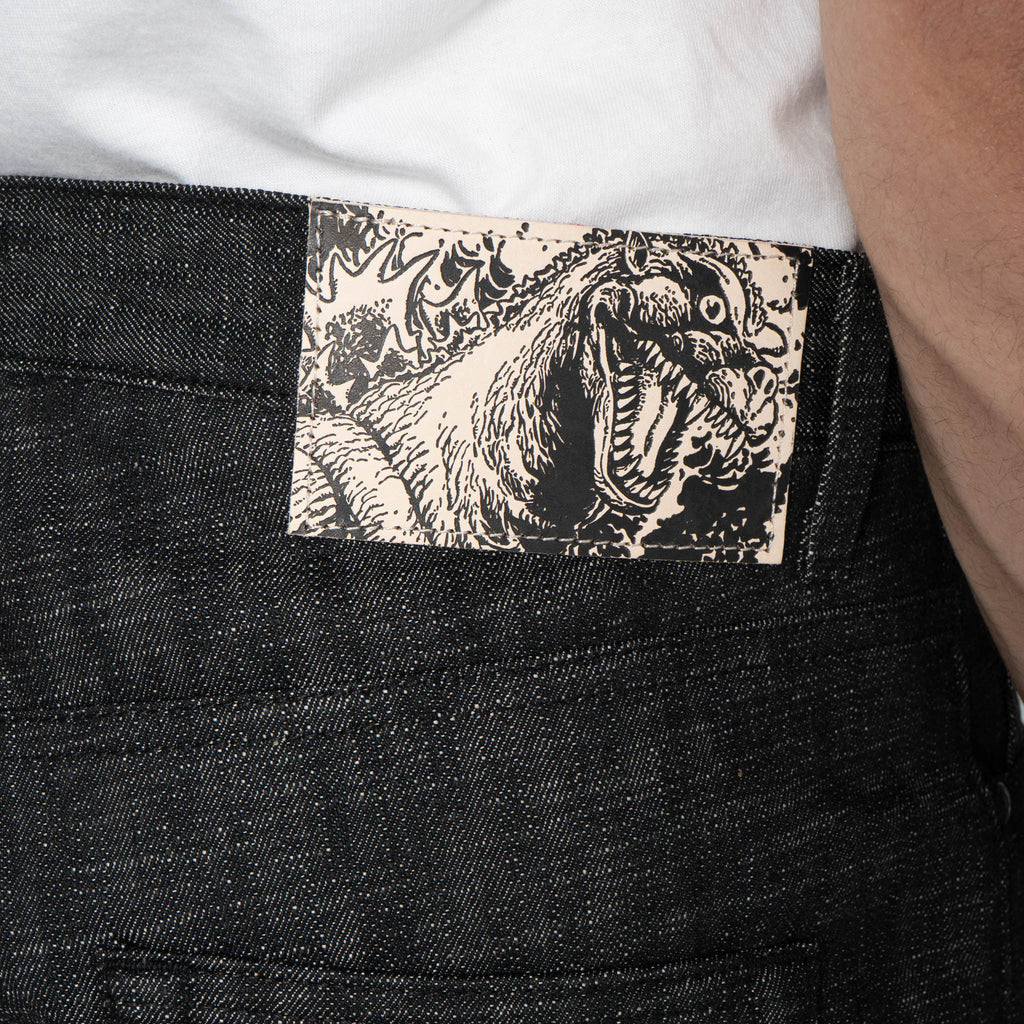 Easy Guy - 1954 Godzilla - Black by Naked & Famous Denim