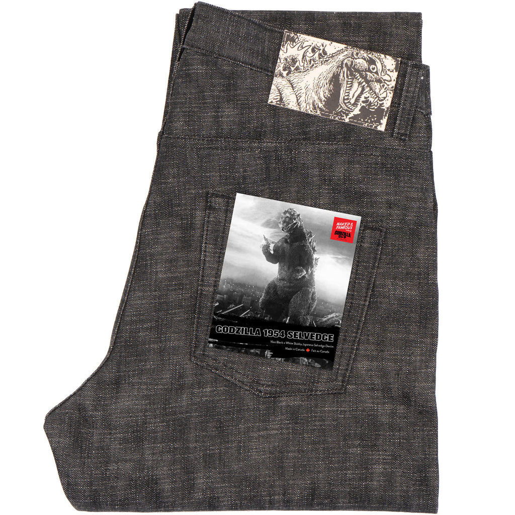 True  Guy - 1954 Godzilla - Black by Naked & Famous Denim