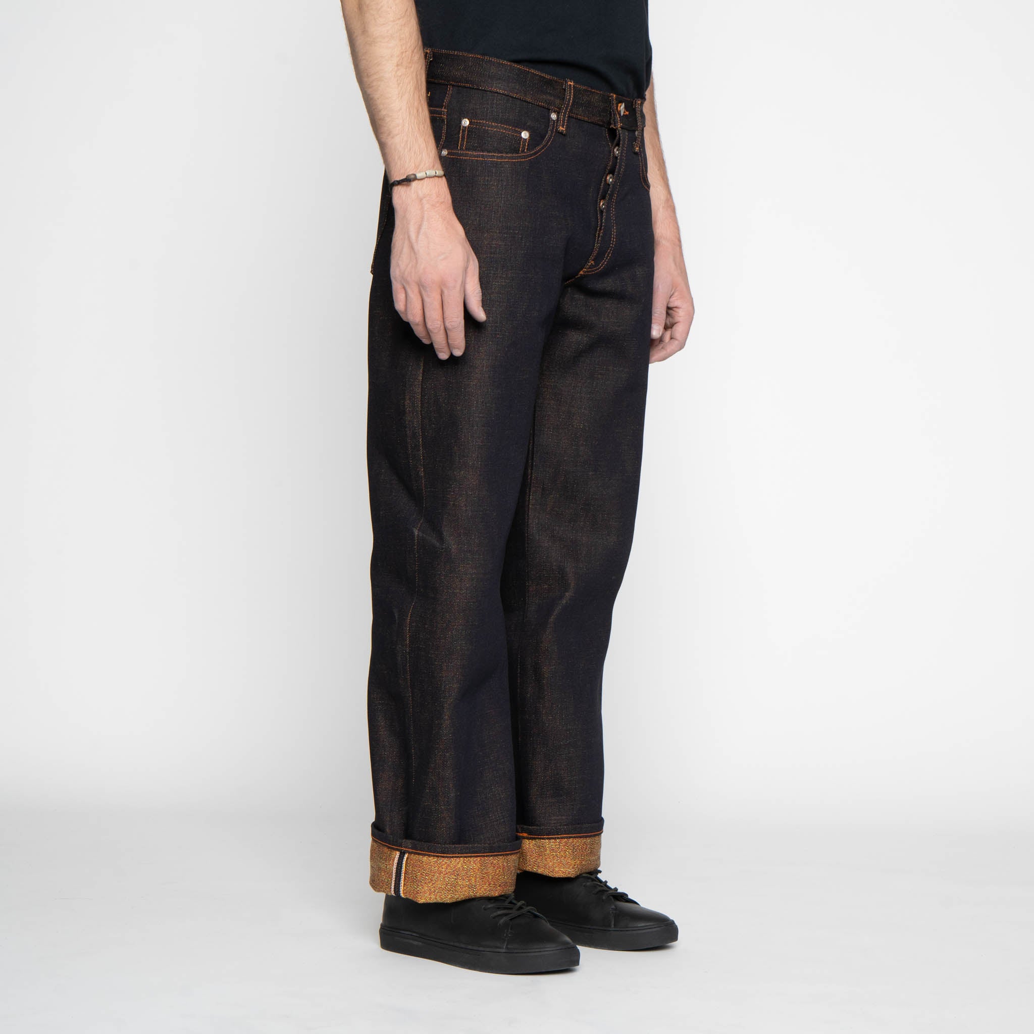 Strong Guy - Burning Godzilla Selvedge - Indigo – Naked & Famous