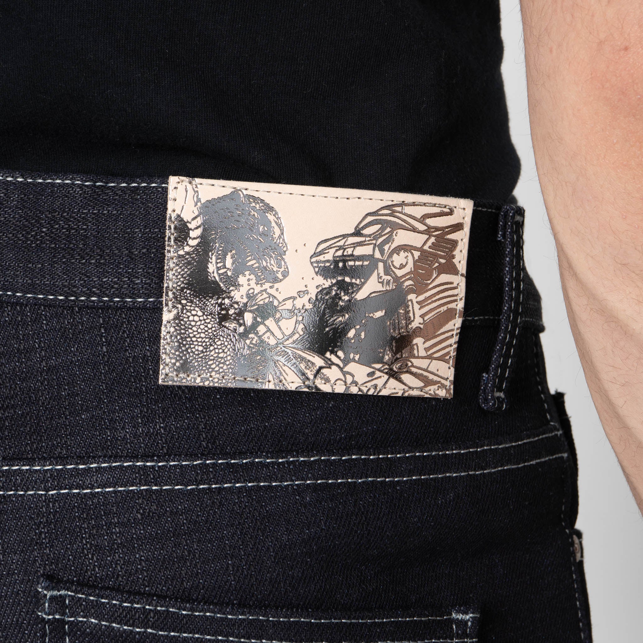 Super Guy - Mechagodzilla Selvedge by Naked & Famous Denim