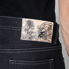 Load image into Gallery viewer, Weird Guy - Mechagodzilla - Indigo by Naked &amp; Famous Denim
