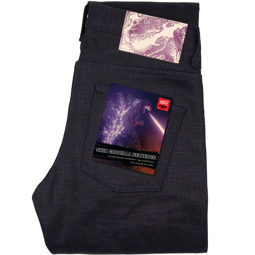 Super Guy  - Shin Godzilla Selvedge - Indigo