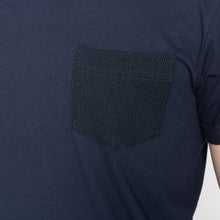 Load image into Gallery viewer, Pocket Tee - Navy - Yagasuri Denim
