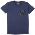 Pocket Tee - Navy + Matsuba Pine Needles - Indigo by Naked & Famous Denim