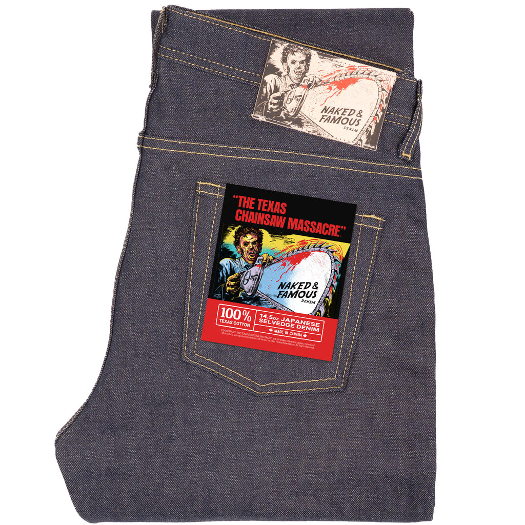 Weird Guy - Texas Chainsaw Massacre "Leatherface" Selvedge - Indigo by Naked & Famous Denim
