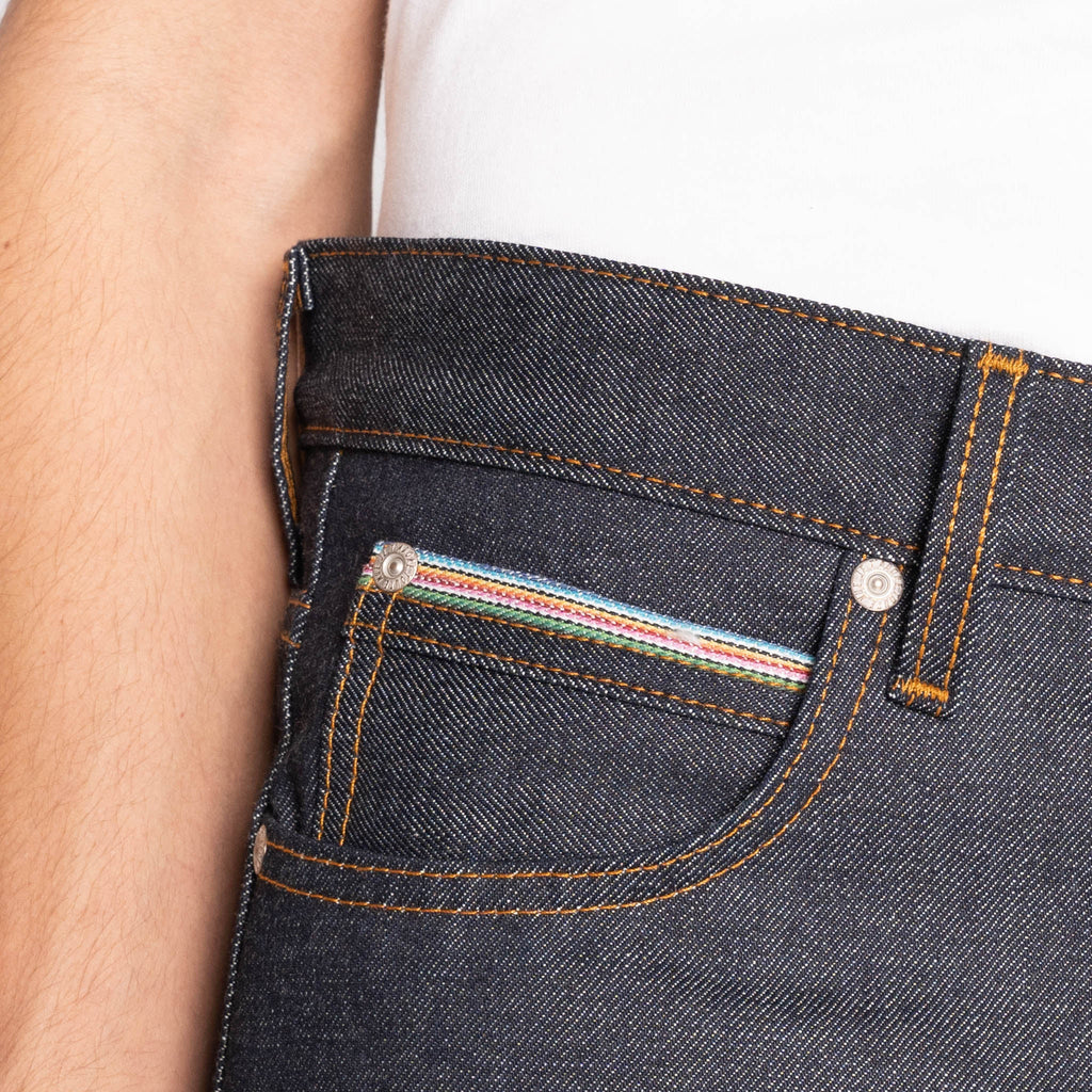 Super Guy - Dia De Los Muertos Selvedge - Indigo by Naked & Famous Denim