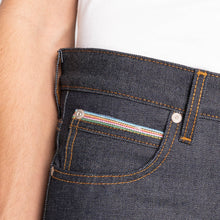 Load image into Gallery viewer, Super Guy - Dia De Los Muertos Selvedge - Indigo by Naked &amp; Famous Denim
