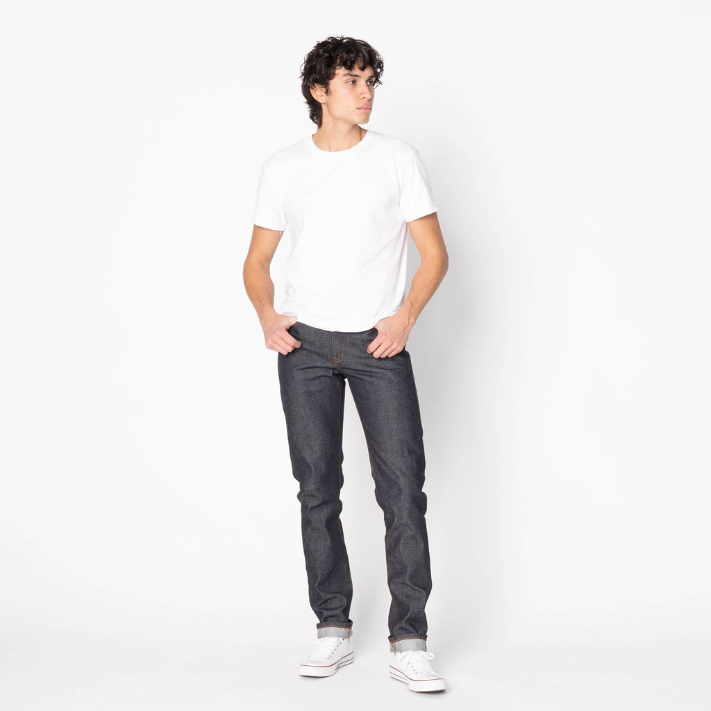 Weird Guy - Dia De Los Muertos Selvedge - Indigo by Naked & Famous Denim