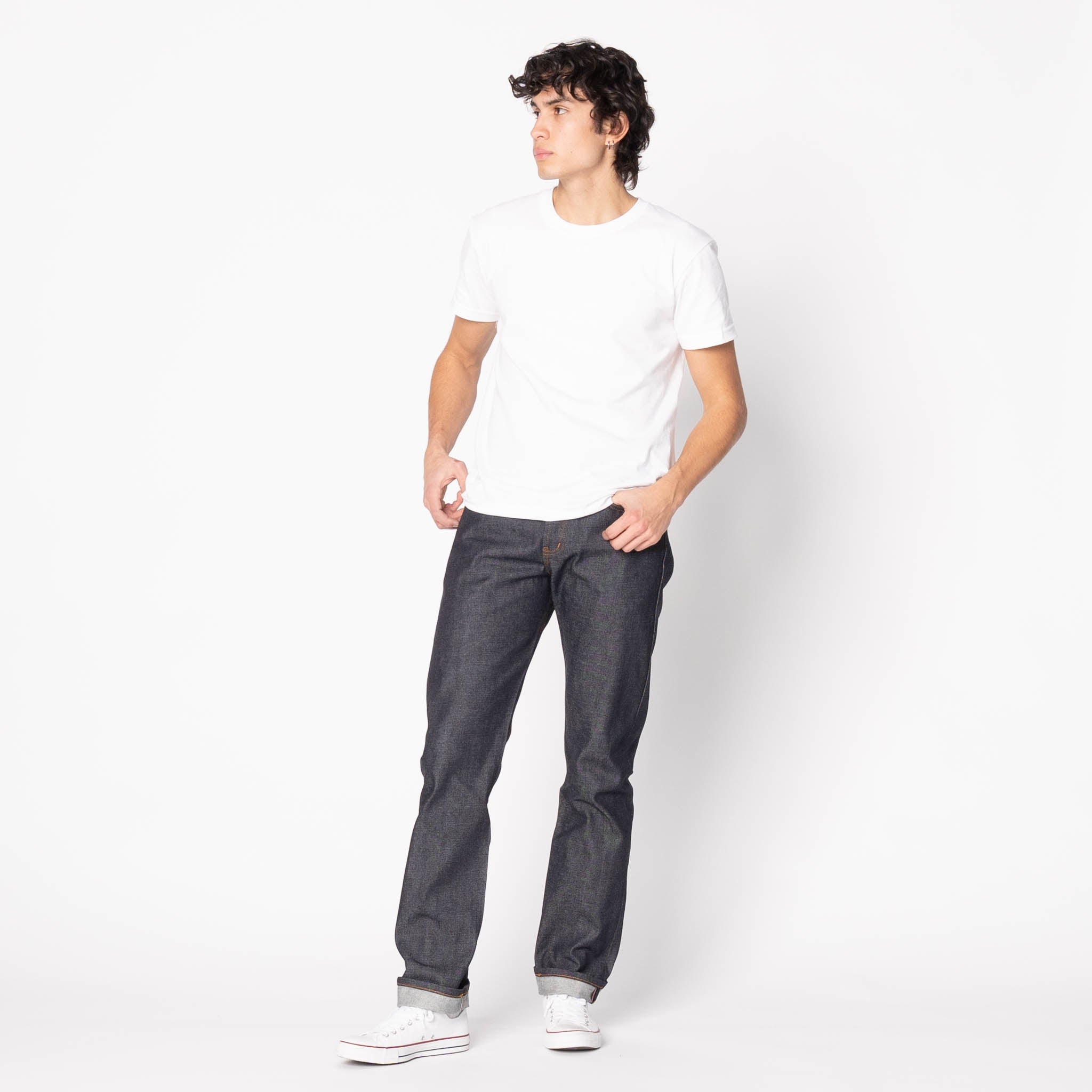 Easy Guy - Dia De Los Muertos Selvedge - Indigo by Naked & Famous Denim
