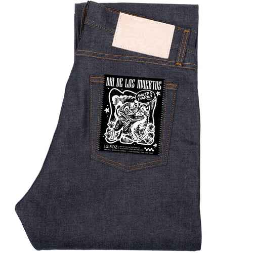 True Guy - Dia De Los Muertos Selvedge - Indigo by Naked & Famous Denim