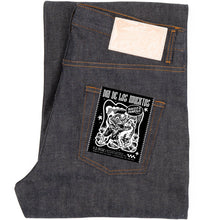 Load image into Gallery viewer, Strong Guy - Dia De Los Muertos Selvedge - Indigo by Naked &amp; Famous Denim
