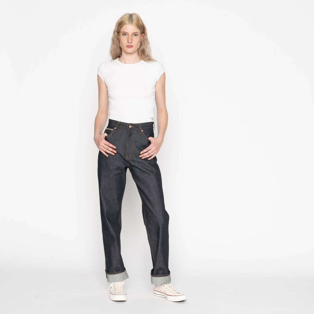 Milk Glass Stackable Mug - Blue by Naked & Famous Denim