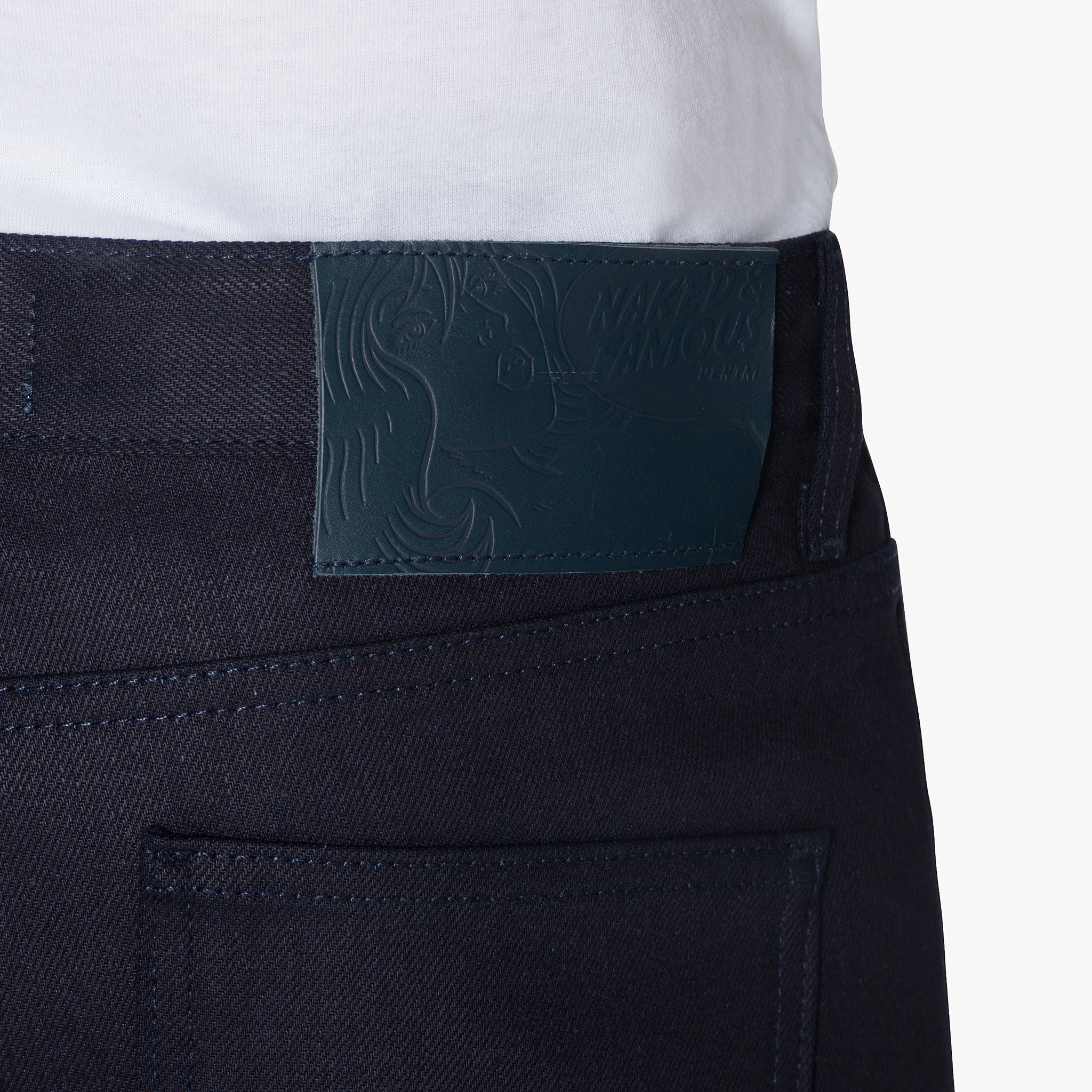 Super Guy - Indigo / Indigo Stretch Selvedge by Naked & Famous Denim