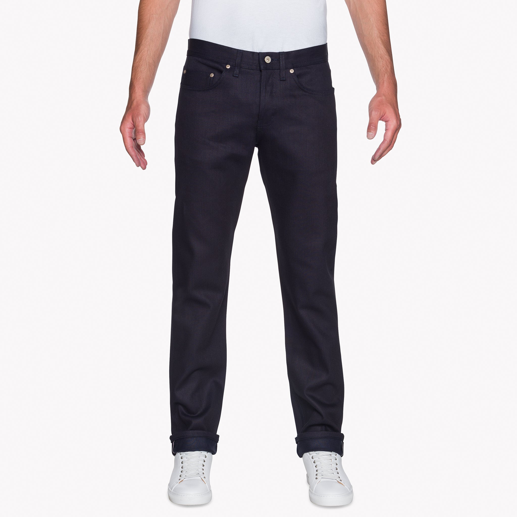Weird Guy - Indigo / Indigo Stretch Selvedge by Naked & Famous Denim