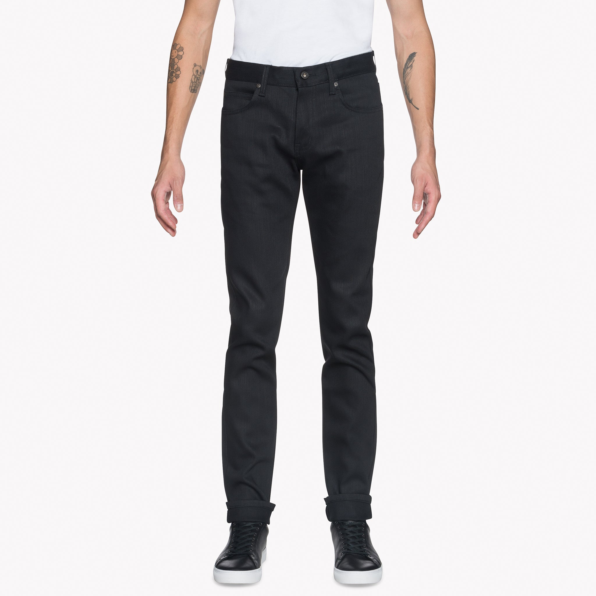 Super Guy - Black Power Stretch | Naked & Famous Denim – Naked & Famous  Denim NYC