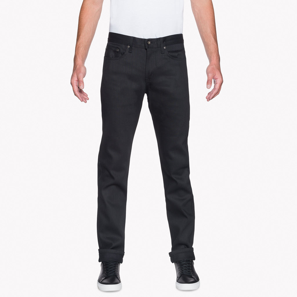 Weird Guy - Black Power Stretch by Naked & Famous Denim