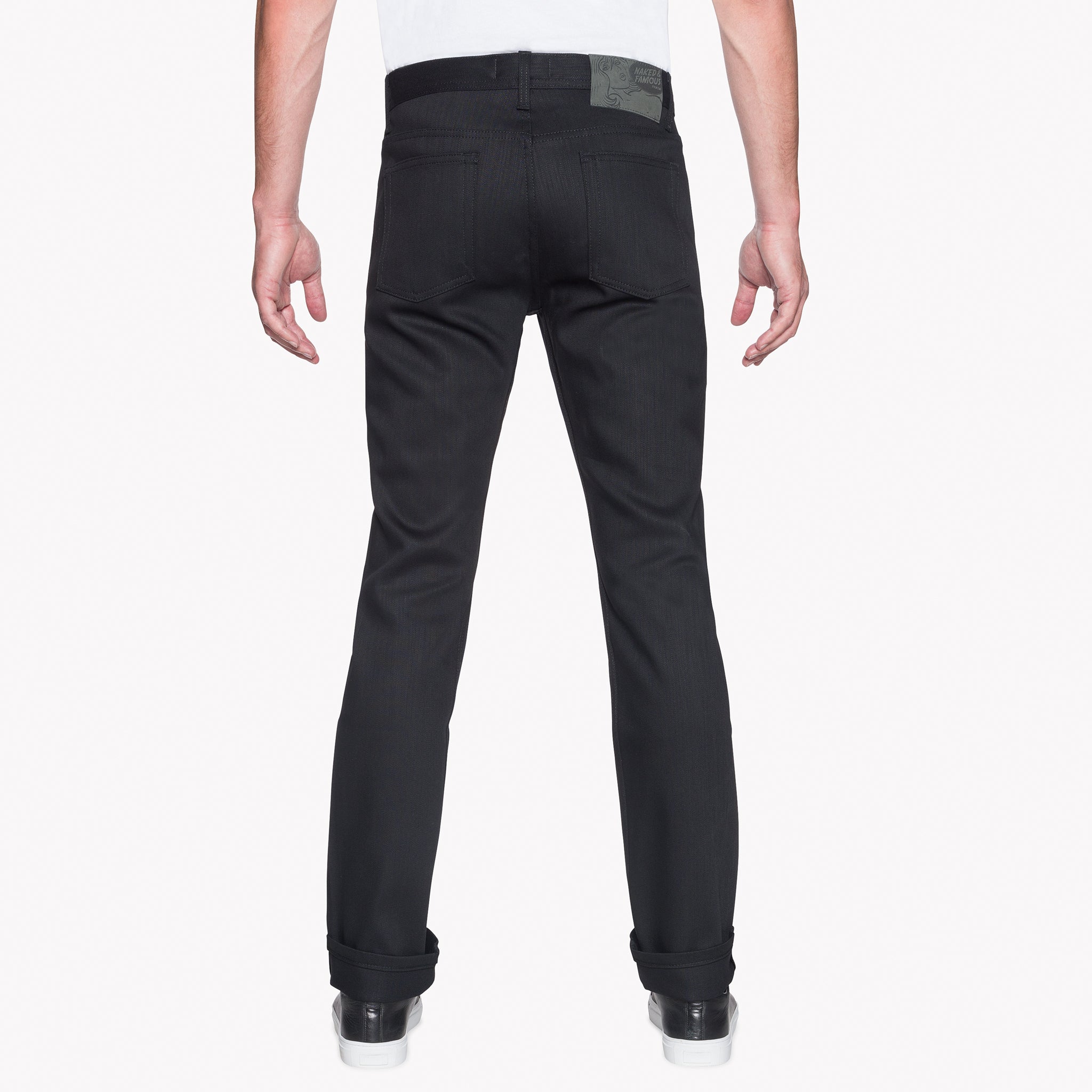 Weird Guy - Black Power Stretch by Naked & Famous Denim