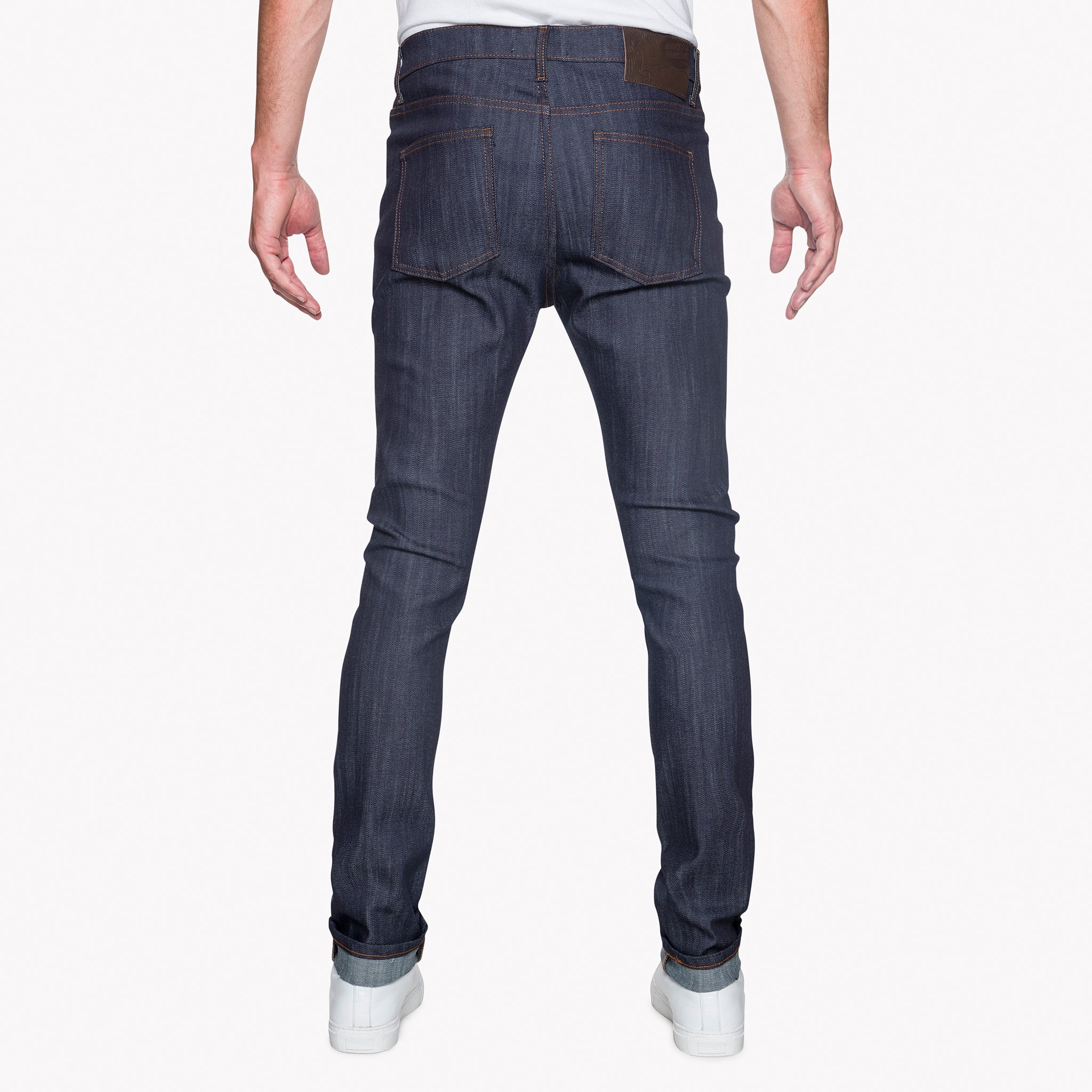 Stacked Guy - Indigo Power Stretch | Naked & Famous Denim – Naked