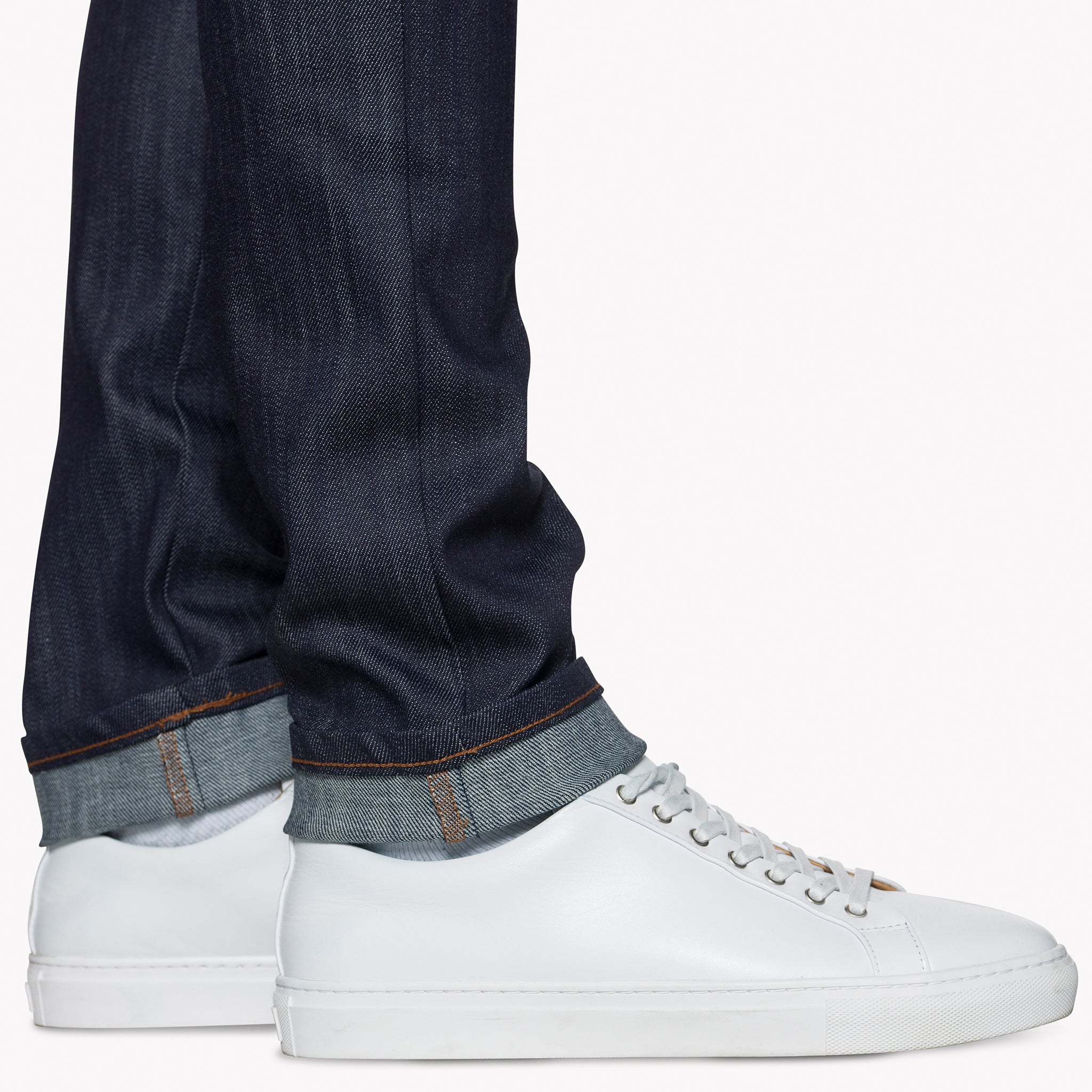 Stacked Guy - Indigo Power Stretch | Naked & Famous Denim – Naked