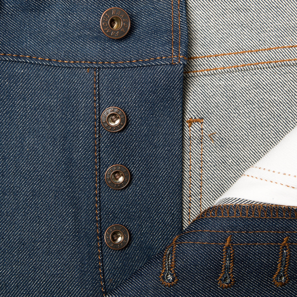 Super Guy - Solid Black Selvedge by Naked & Famous Denim