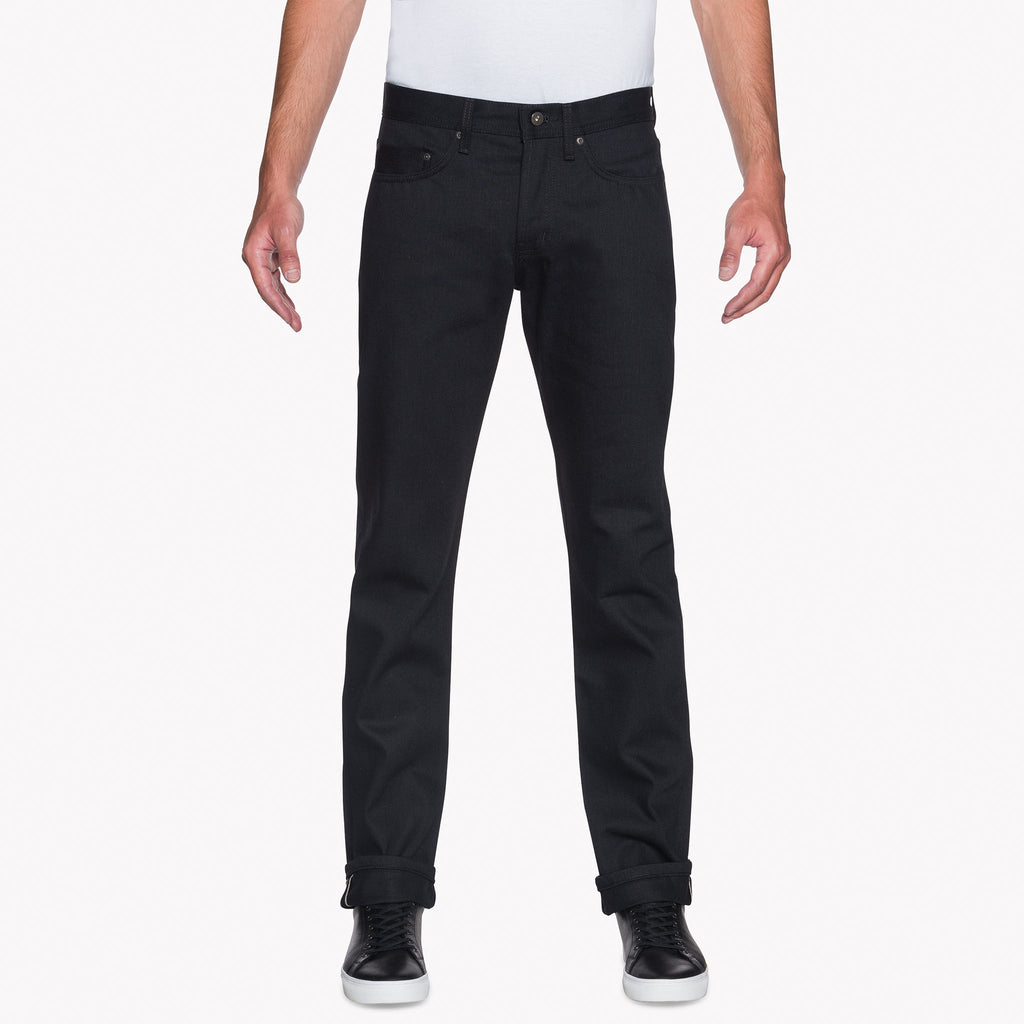 Weird Guy - Solid Black Selvedge by Naked & Famous Denim