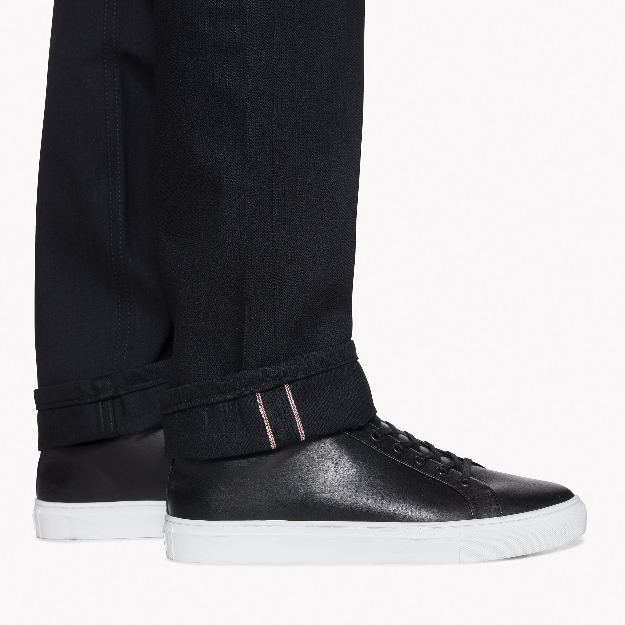 Weird Guy - Solid Black Selvedge by Naked & Famous Denim