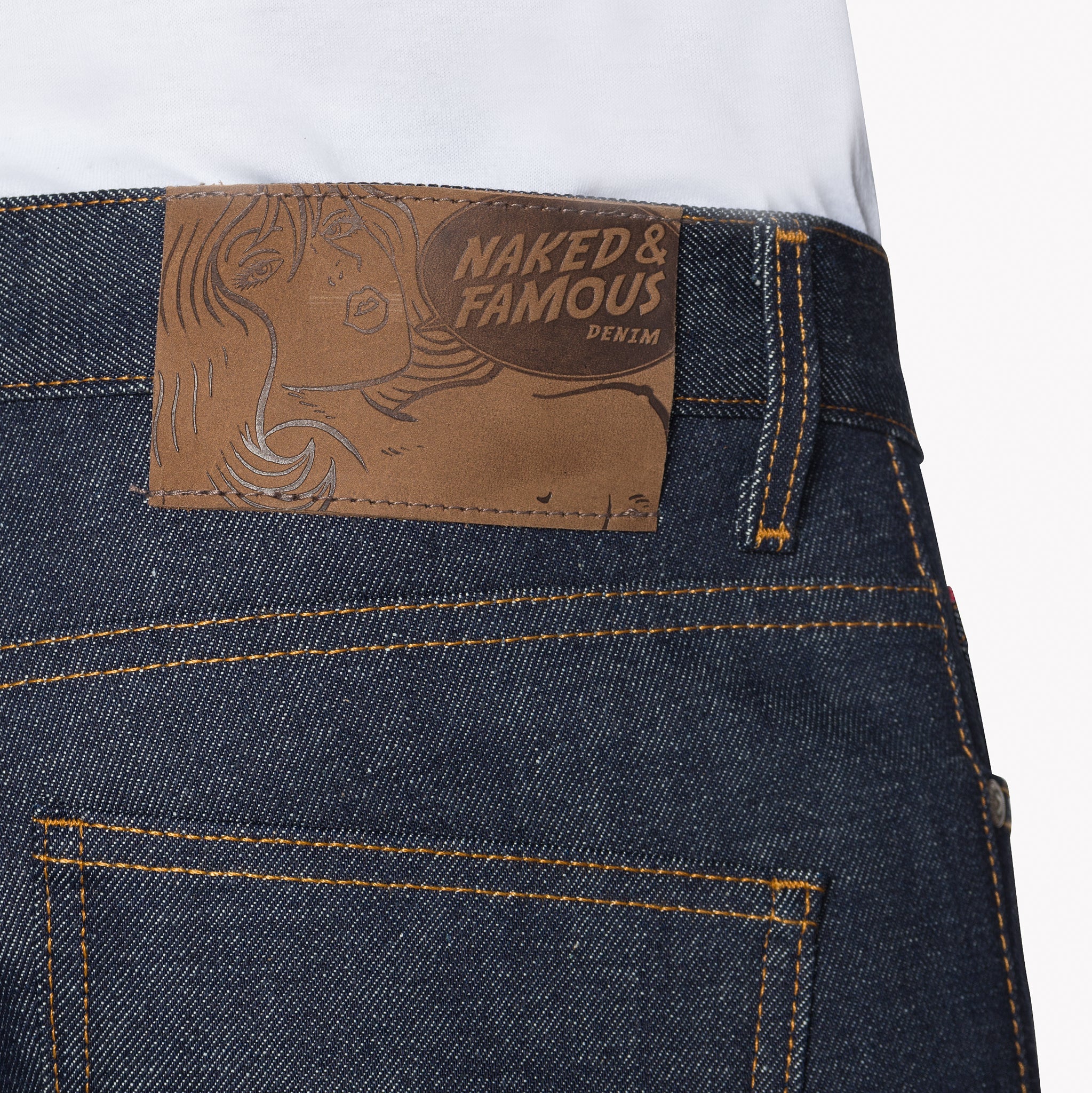 Super Guy - Dirty Fade Selvedge by Naked & Famous Denim