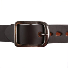 Load image into Gallery viewer, Thick Belt - 7mm Bovine Leather - Brown Media 2 of 2
