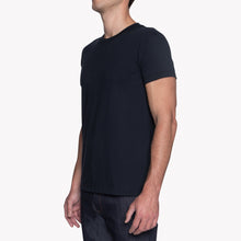 Load image into Gallery viewer, Circular Knit T-Shirt - Ring-Spun Cotton - Black | Naked &amp; Famous Denim
