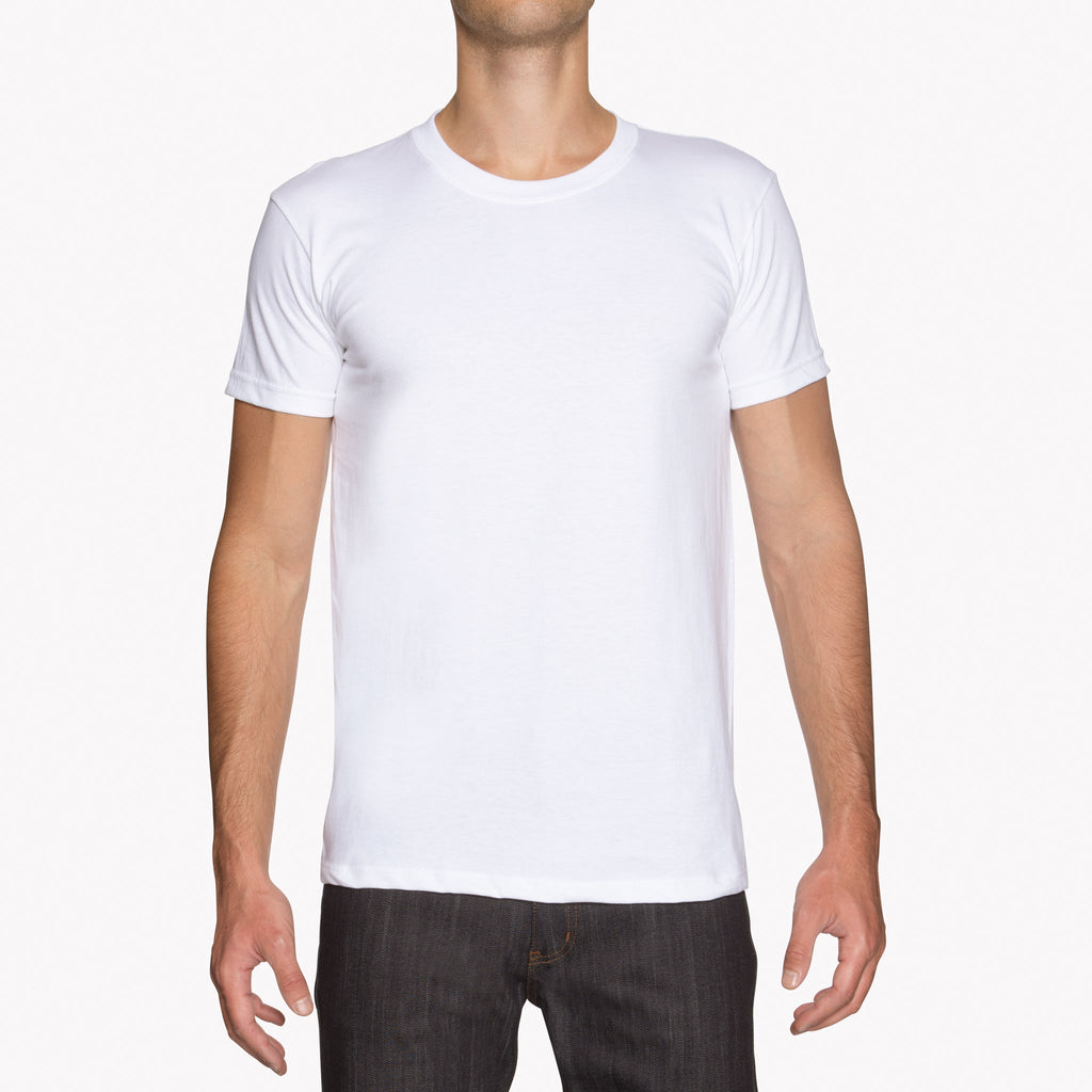 Circular Knit T-Shirt - Black by Naked & Famous Denim