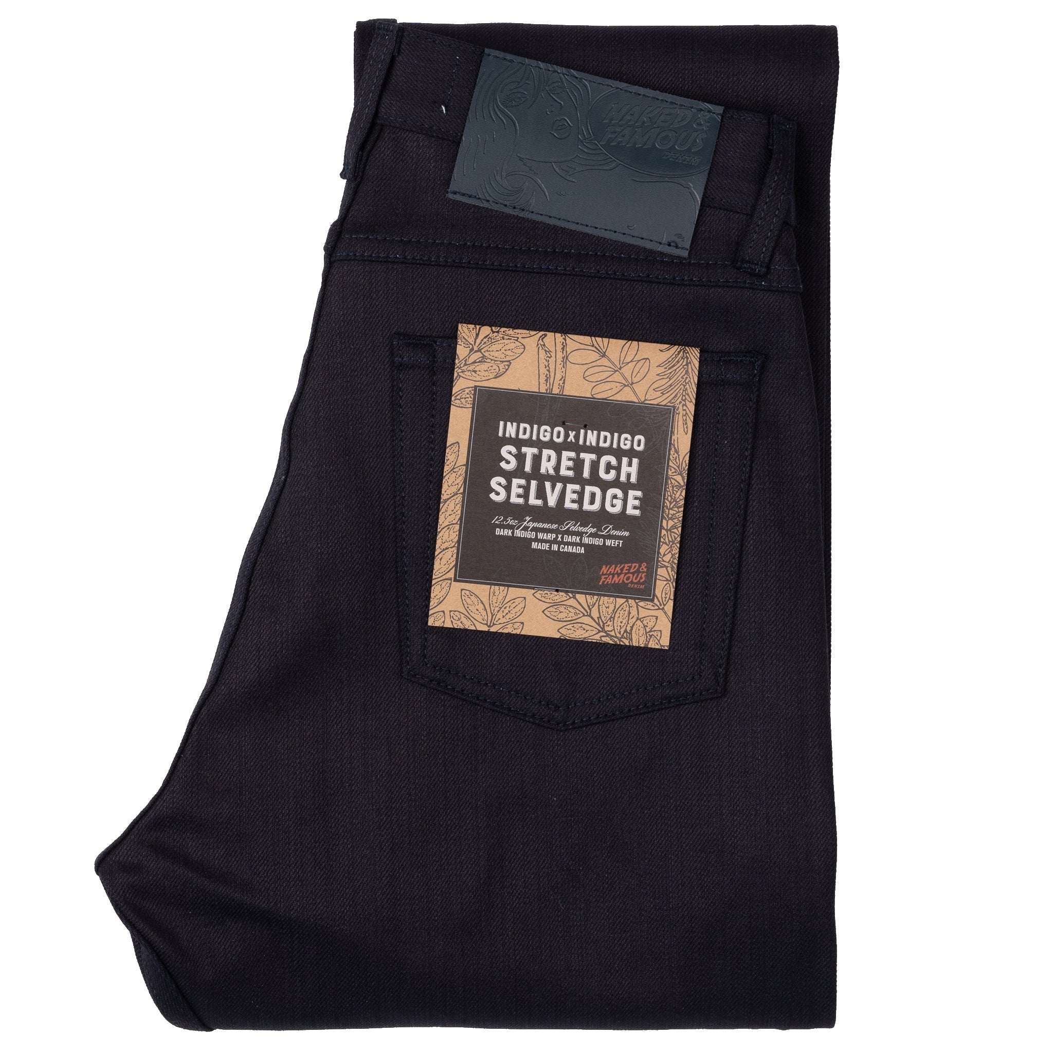 True Guy - Indigo / Indigo Stretch Selvedge by Naked & Famous Denim