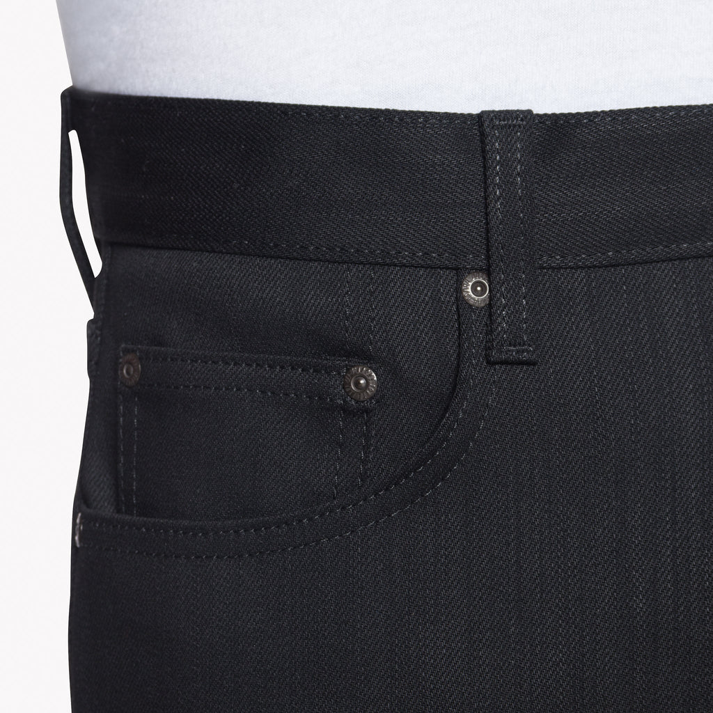 Easy Guy - Black Power Stretch by Naked & Famous Denim