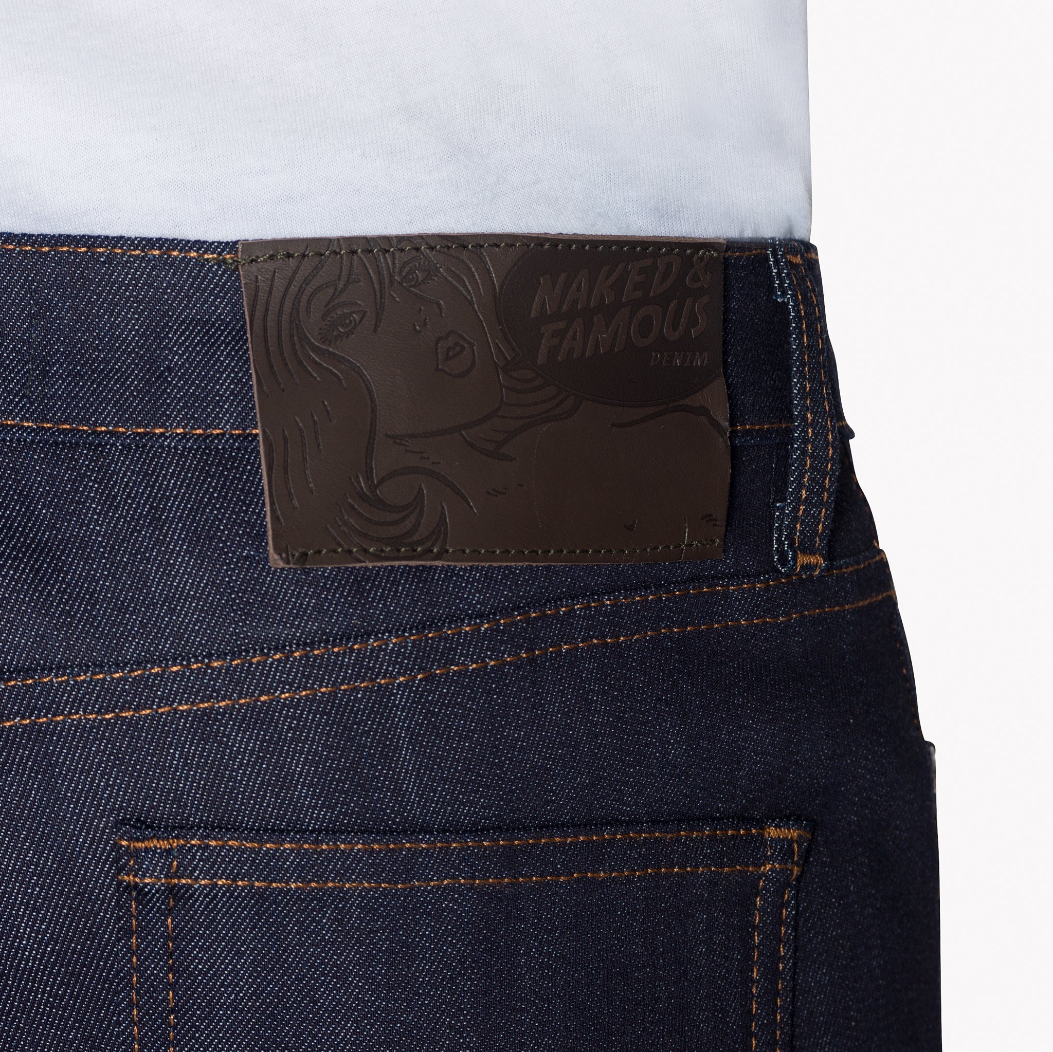 Super Guy - Indigo Power Stretch by Naked & Famous Denim
