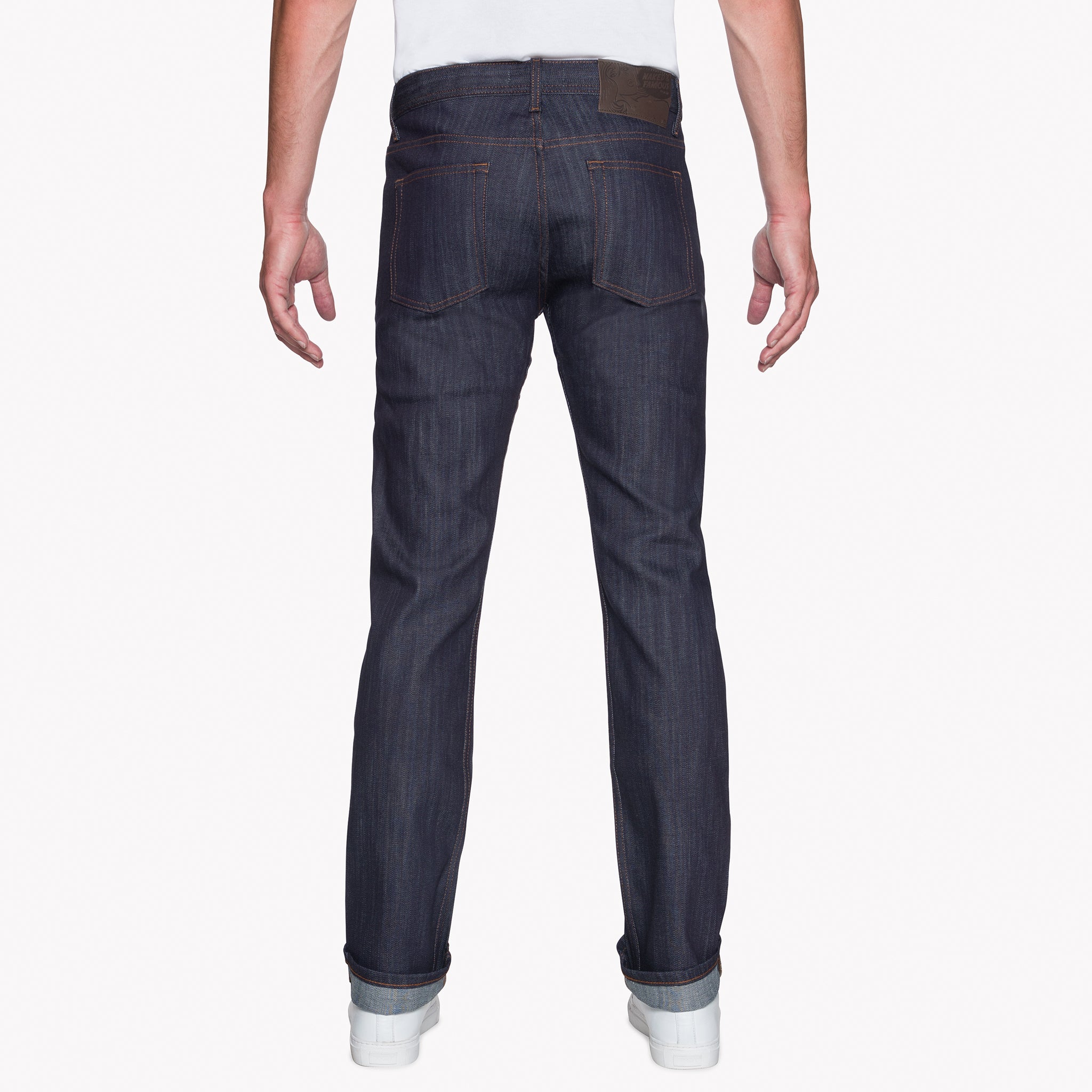 Weird Guy - Indigo Power Stretch | Naked & Famous Denim – Naked