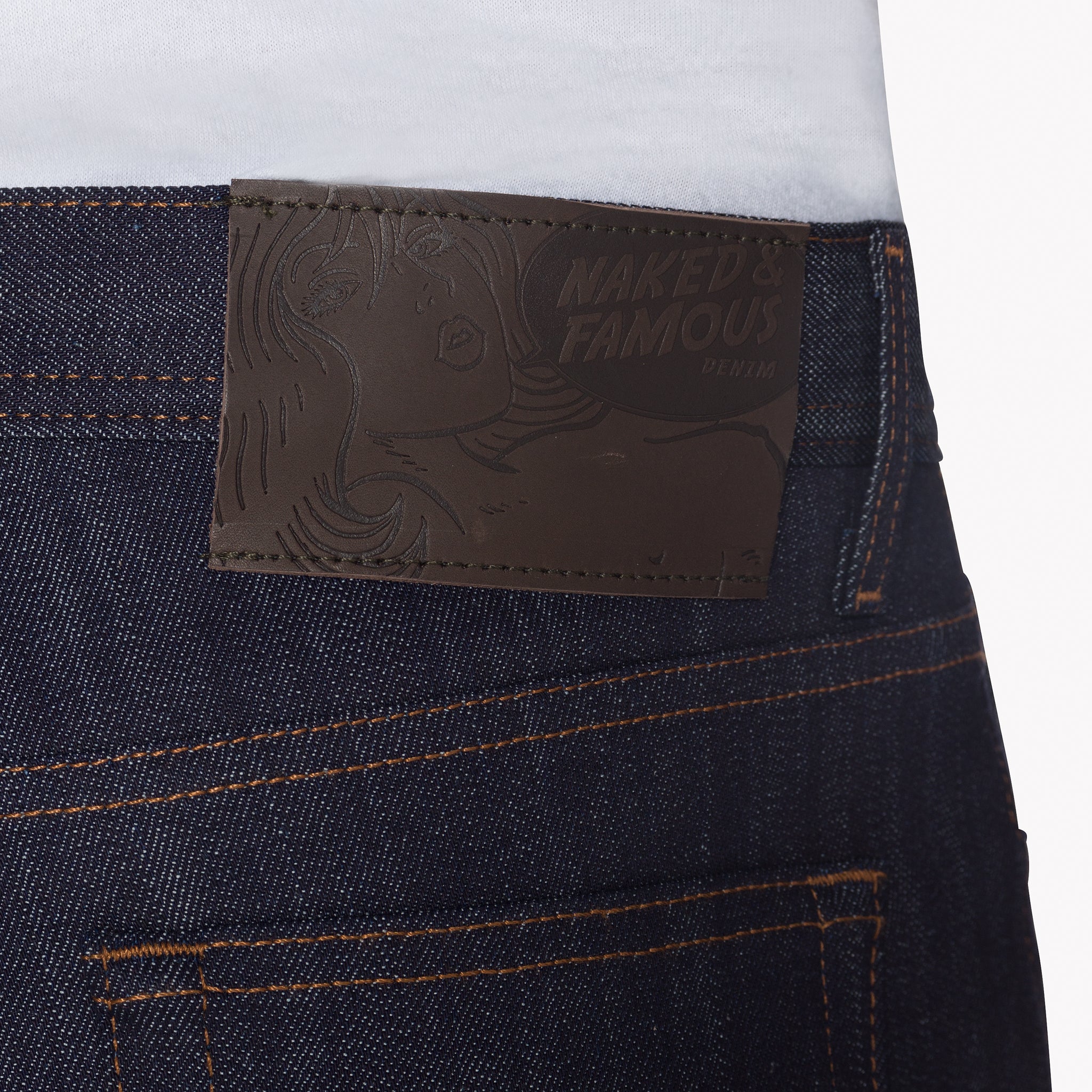 Weird Guy - Indigo Power Stretch by Naked & Famous Denim