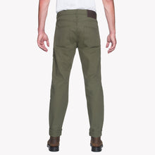 Load image into Gallery viewer, Easy Guy - Army Green Duck Selvedge | Naked &amp; Famous Denim
