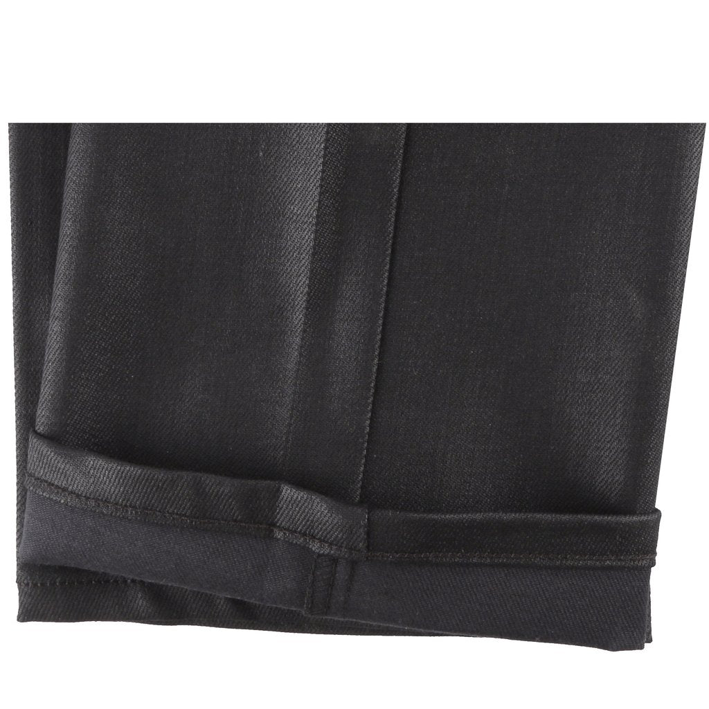 Weird Guy - Wax Coated Black Stretch by Naked & Famous Denim